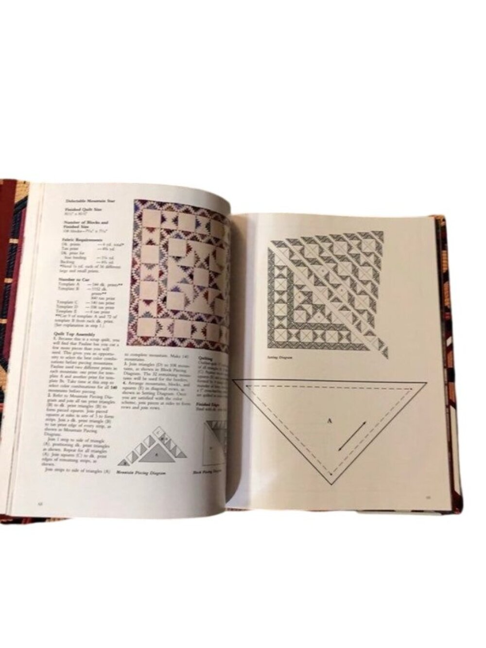 Vintage 1992 Great American Quilts Book HC Oxmoor House Used - Picture 8 of 12